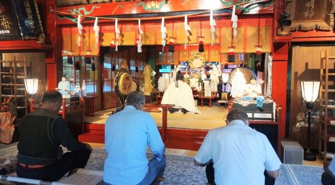 祇園祭、斎行。