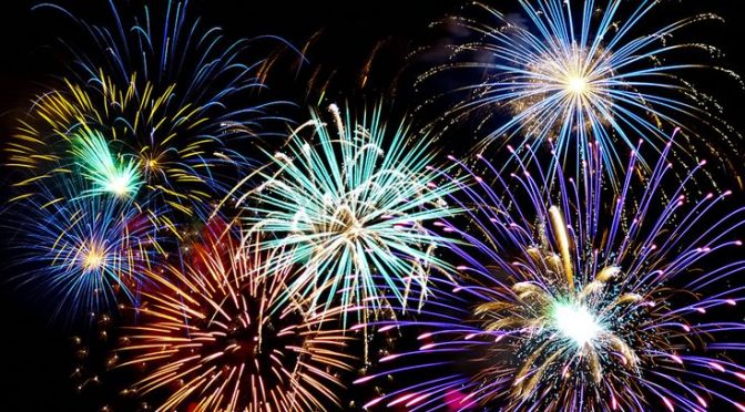 お祭りと花火✿